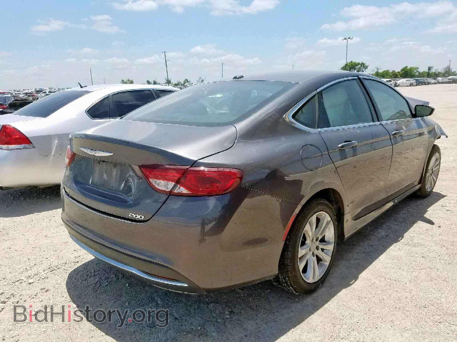 2015 CHRYSLER 200 - VIN: 1C3CCCAB7FN590980 - Фото 4