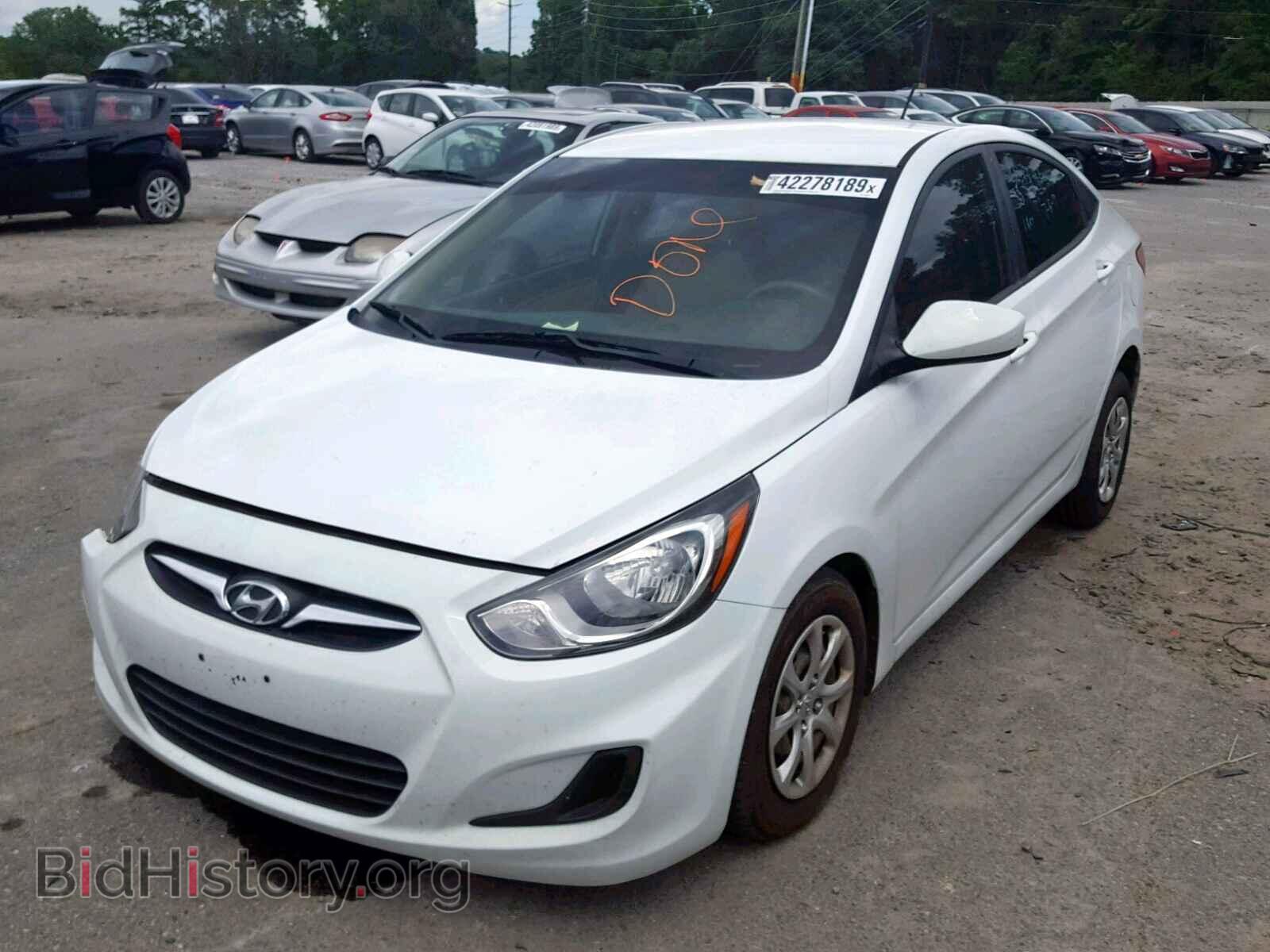 2014 HYUNDAI ACCENT - VIN: KMHCT4AE1EU679441 - Фото 2