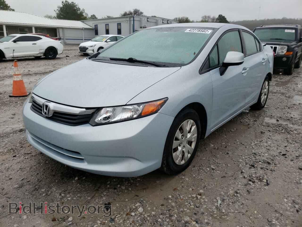 2012 HONDA CIVIC - VIN: 2HGFB2F58CH524095 - Фото 2