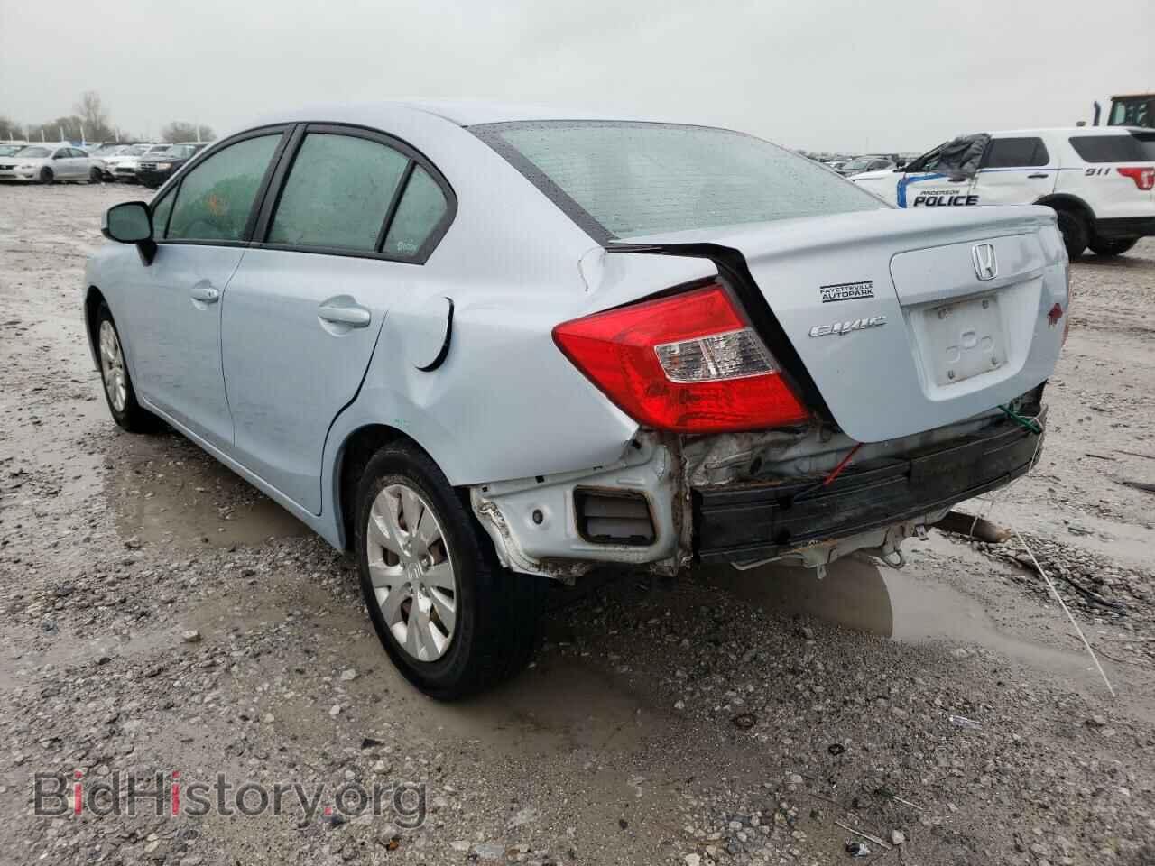 2012 HONDA CIVIC - VIN: 2HGFB2F58CH524095 - Фото 3