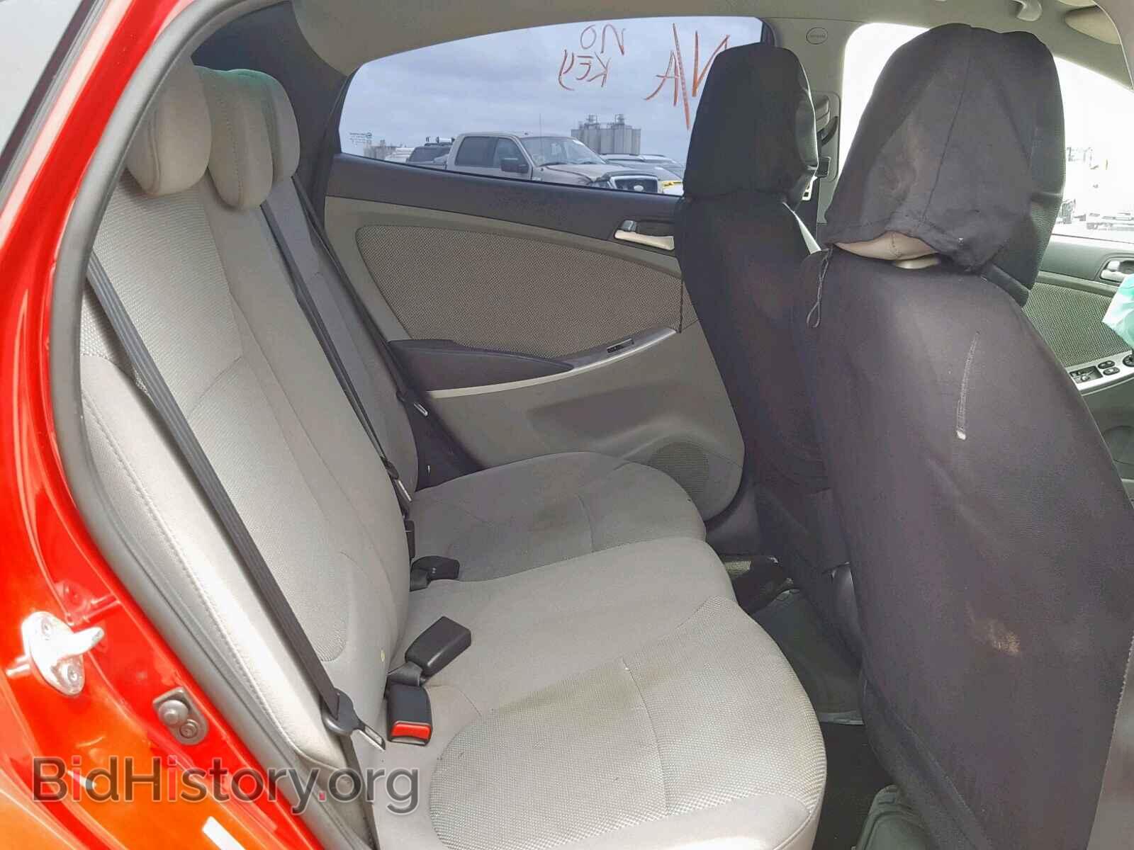 2013 HYUNDAI ACCENT - VIN: KMHCT4AE9DU484105 - Фото 6