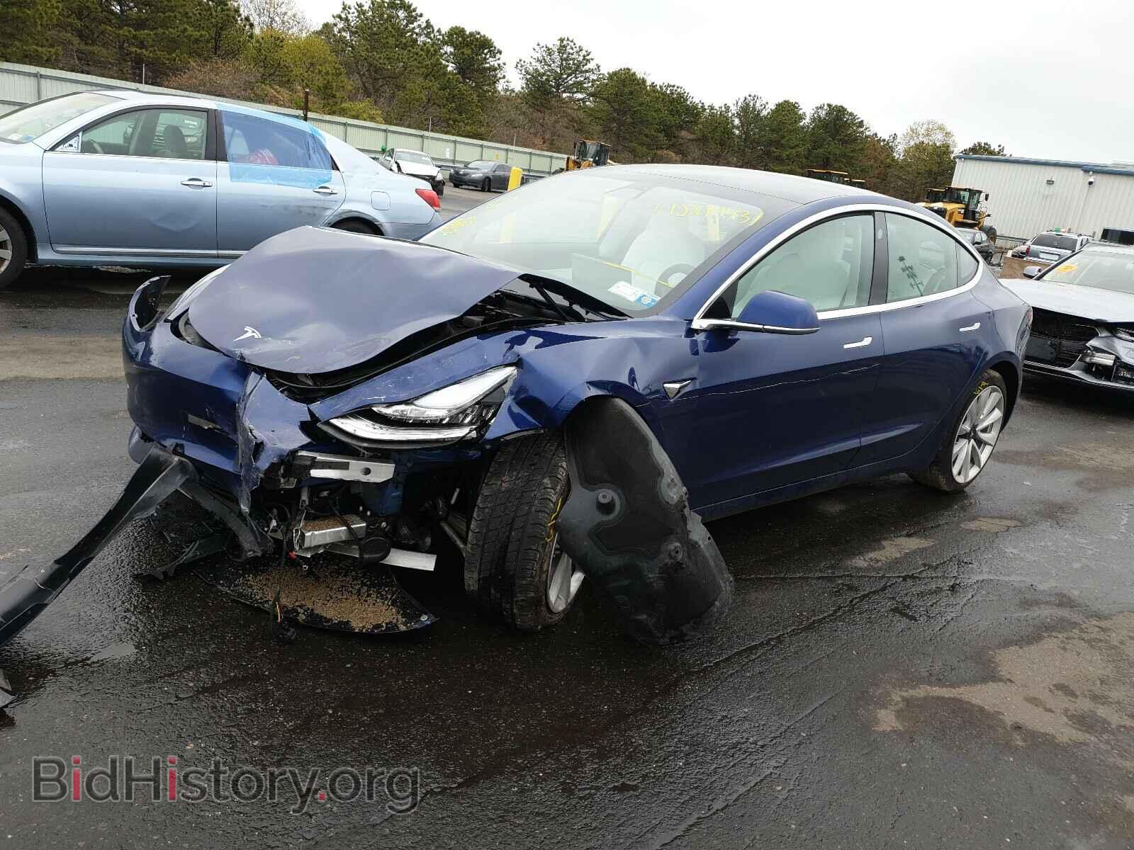 2019 TESLA MODEL 3 - VIN: 5YJ3E1EB7KF465250 - Фото 2
