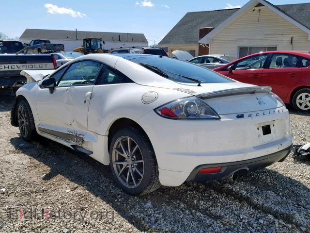 2012 MITSUBISHI ECLIPSE - VIN: 4A31K5DF8CE008443 - Фото 3