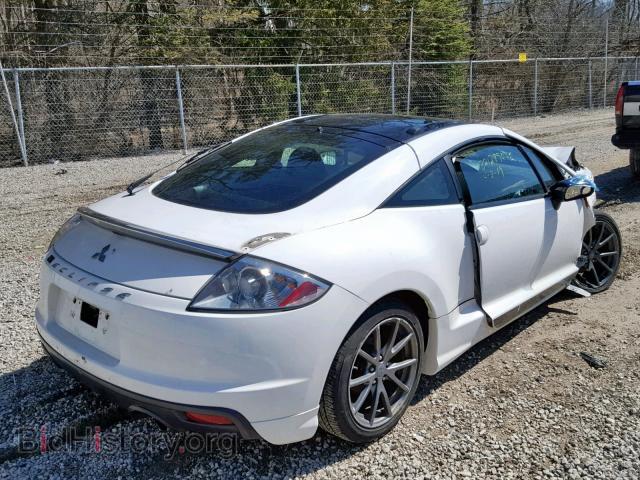 2012 MITSUBISHI ECLIPSE - VIN: 4A31K5DF8CE008443 - Фото 4