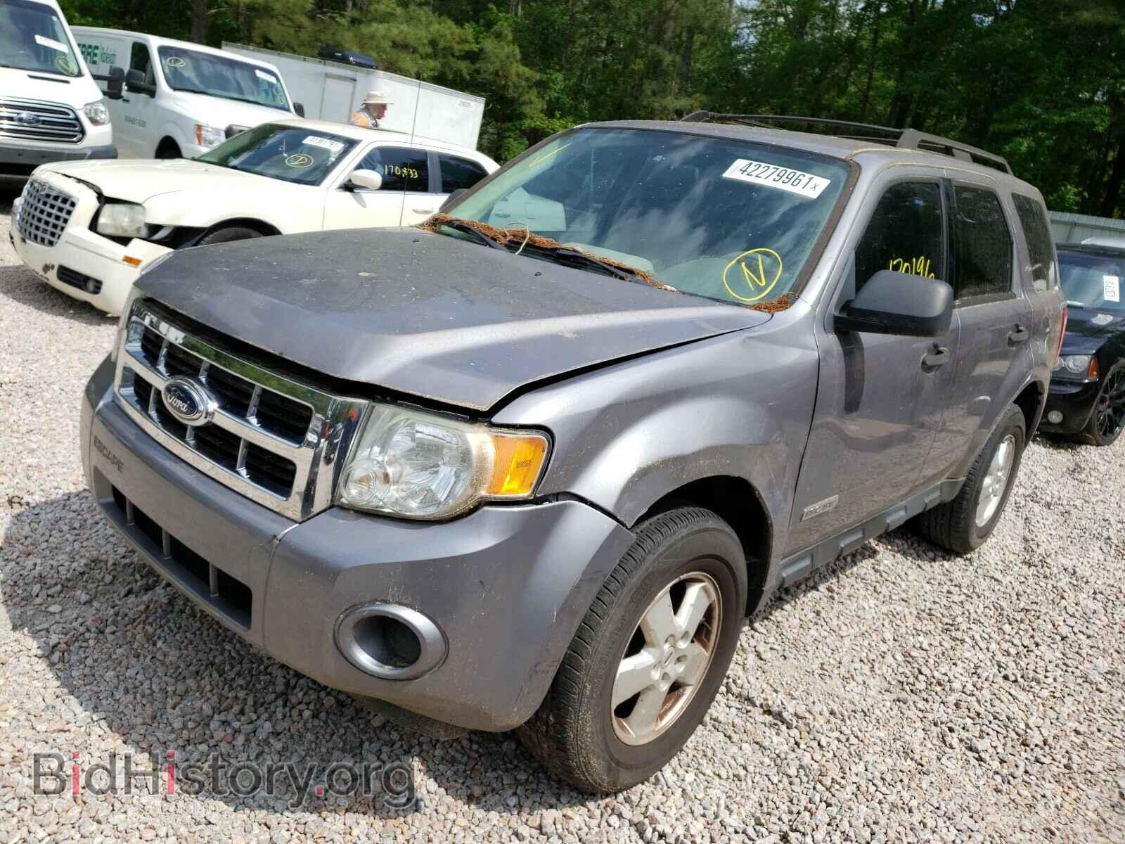 2008 FORD ESCAPE - VIN: 1FMCU02Z28KE64447 - Фото 2