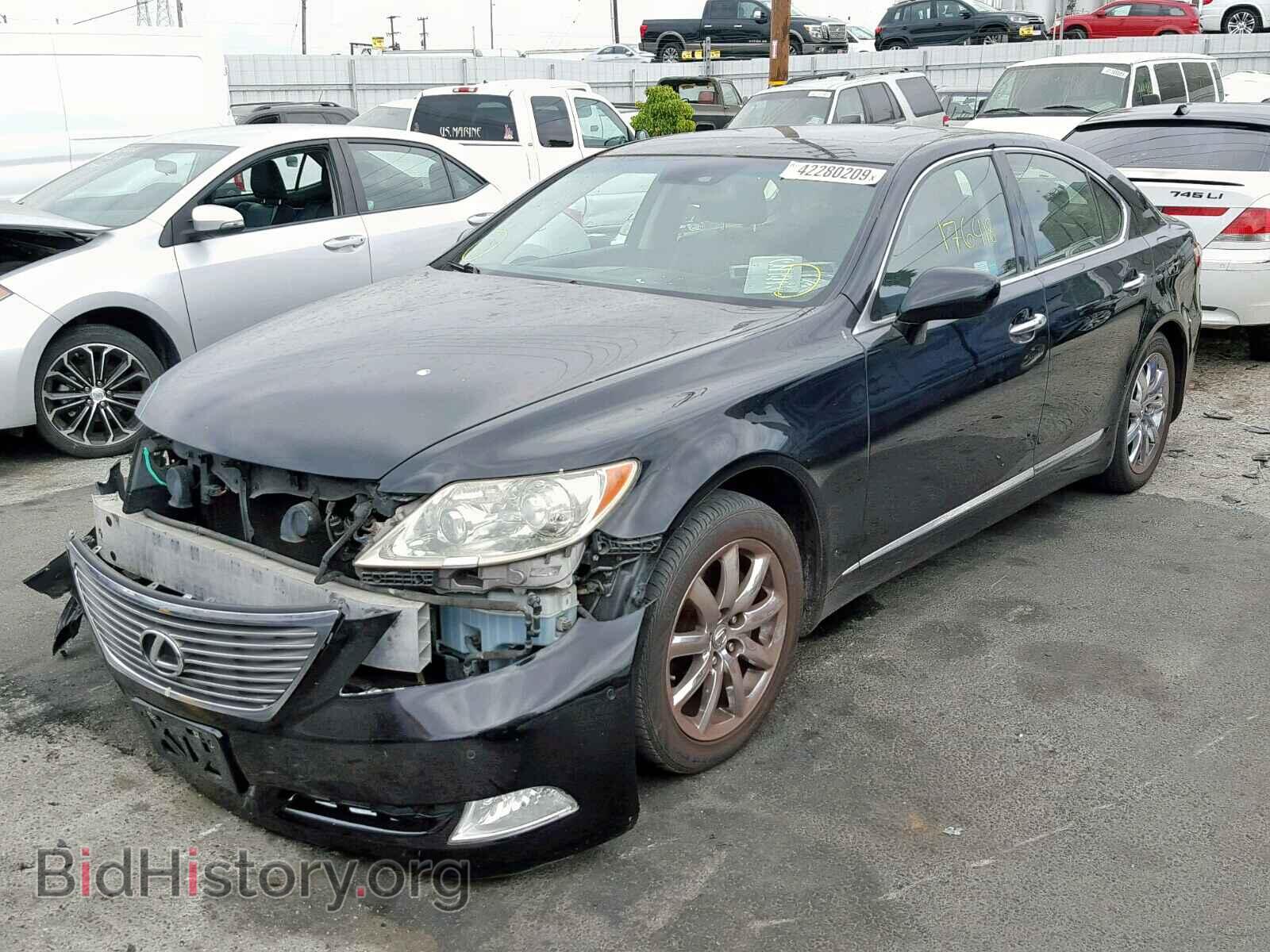 2008 LEXUS LS460 - VIN: JTHBL46F685076600 - Фото 2