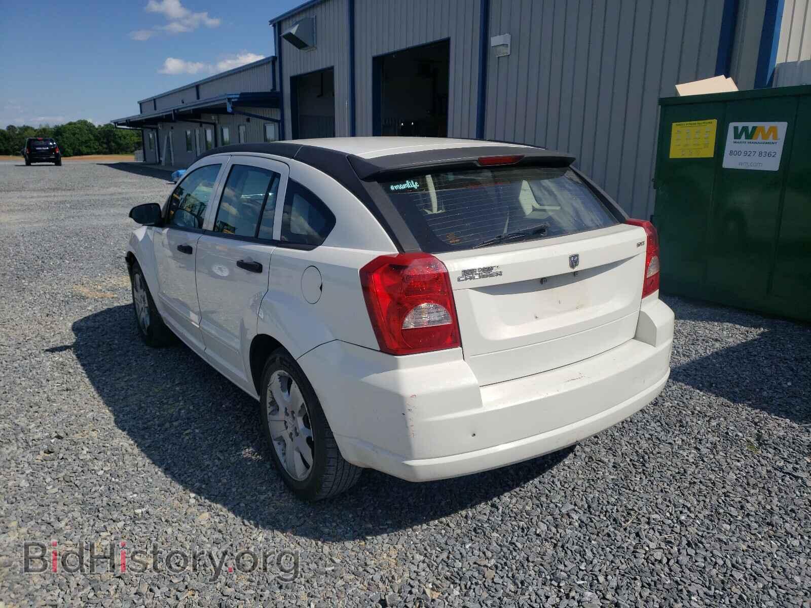2007 DODGE CALIBER - VIN: 1B3HB48B67D164156 - Фото 3
