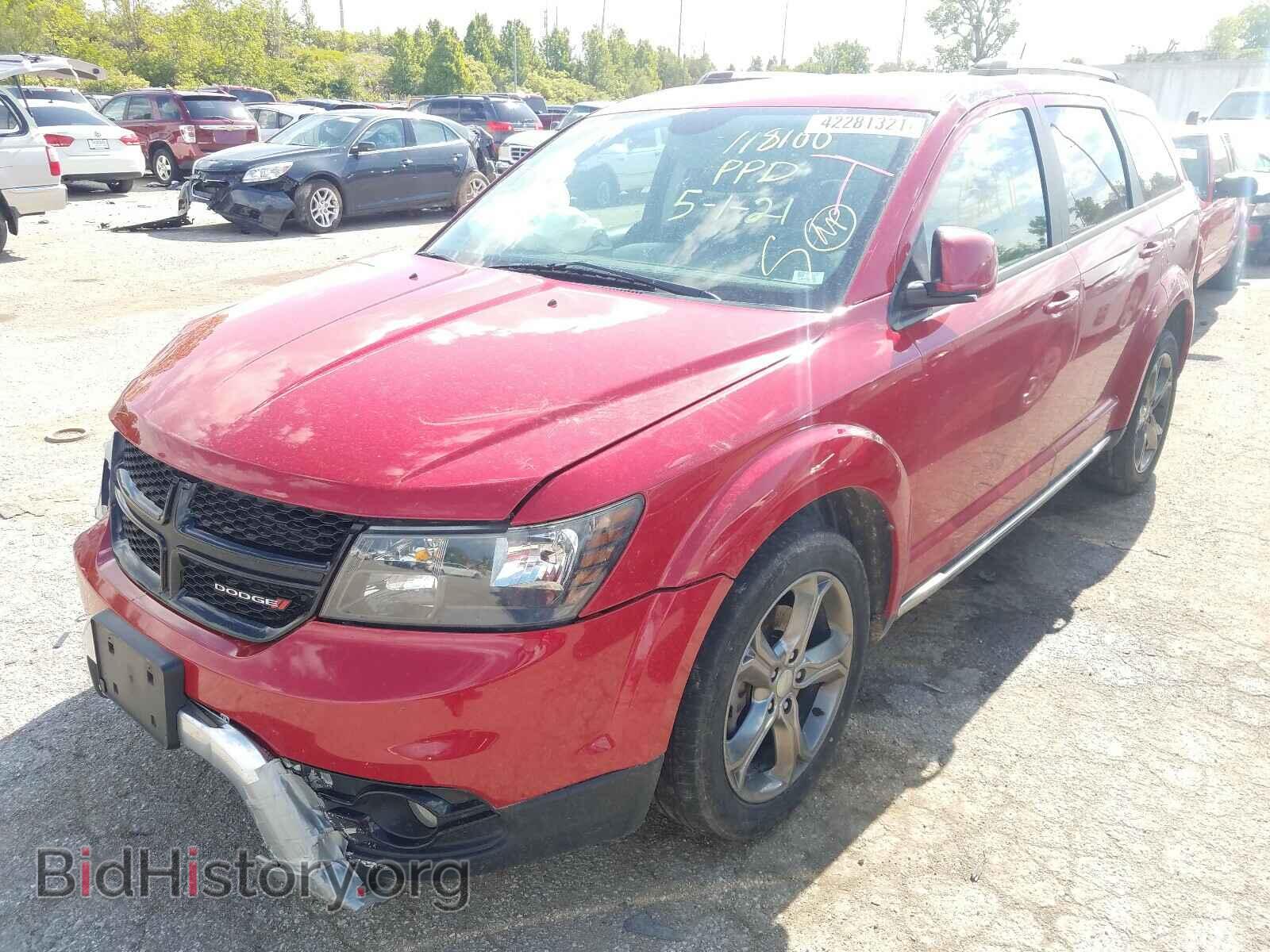 2017 DODGE JOURNEY - VIN: 3C4PDCGB9HT507487 - Фото 2