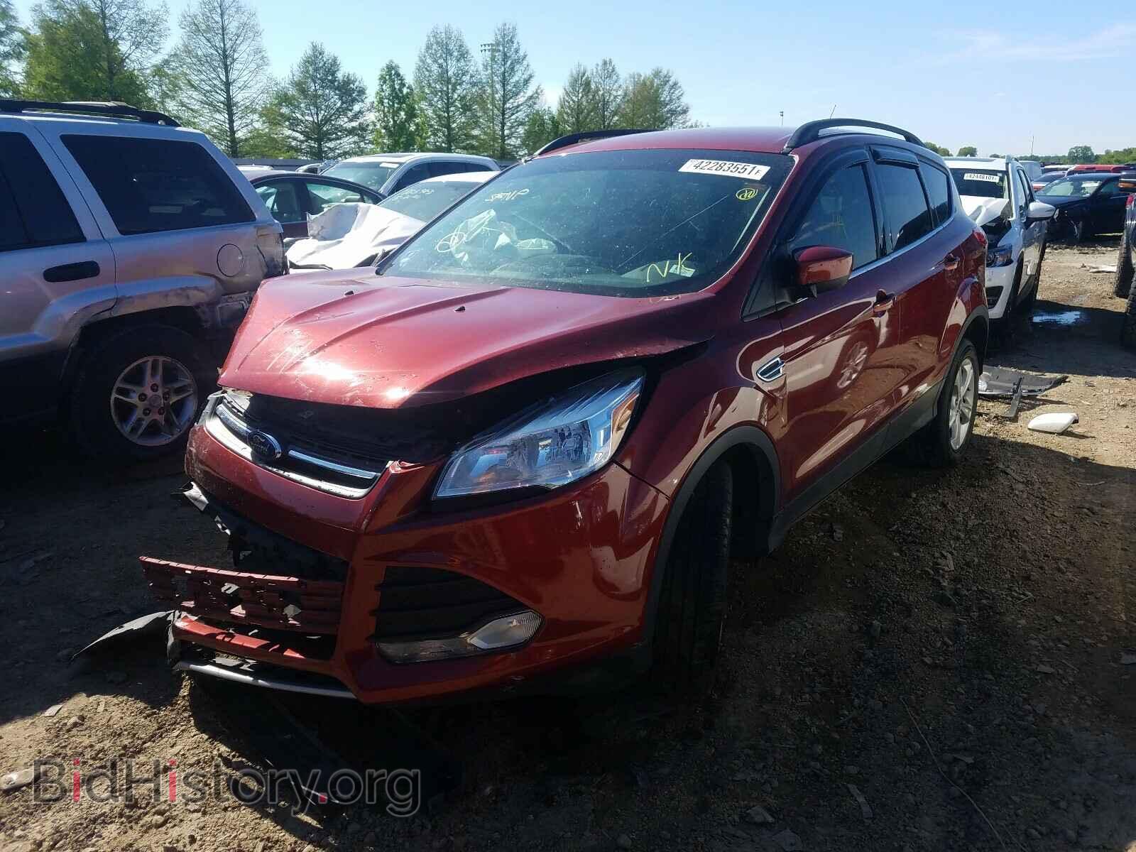 2014 FORD ESCAPE - VIN: 1FMCU0GX2EUB96152 - Фото 2