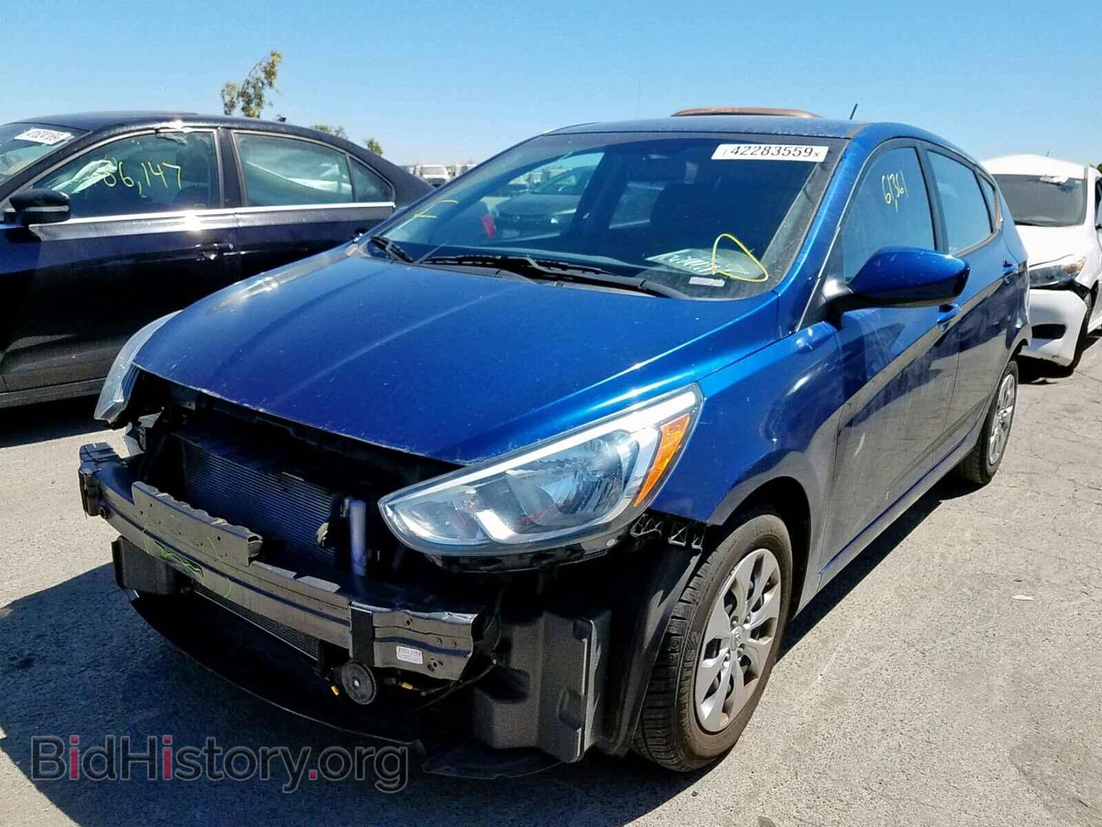 2015 HYUNDAI ACCENT - VIN: KMHCT5AE0FU220974 - Фото 2