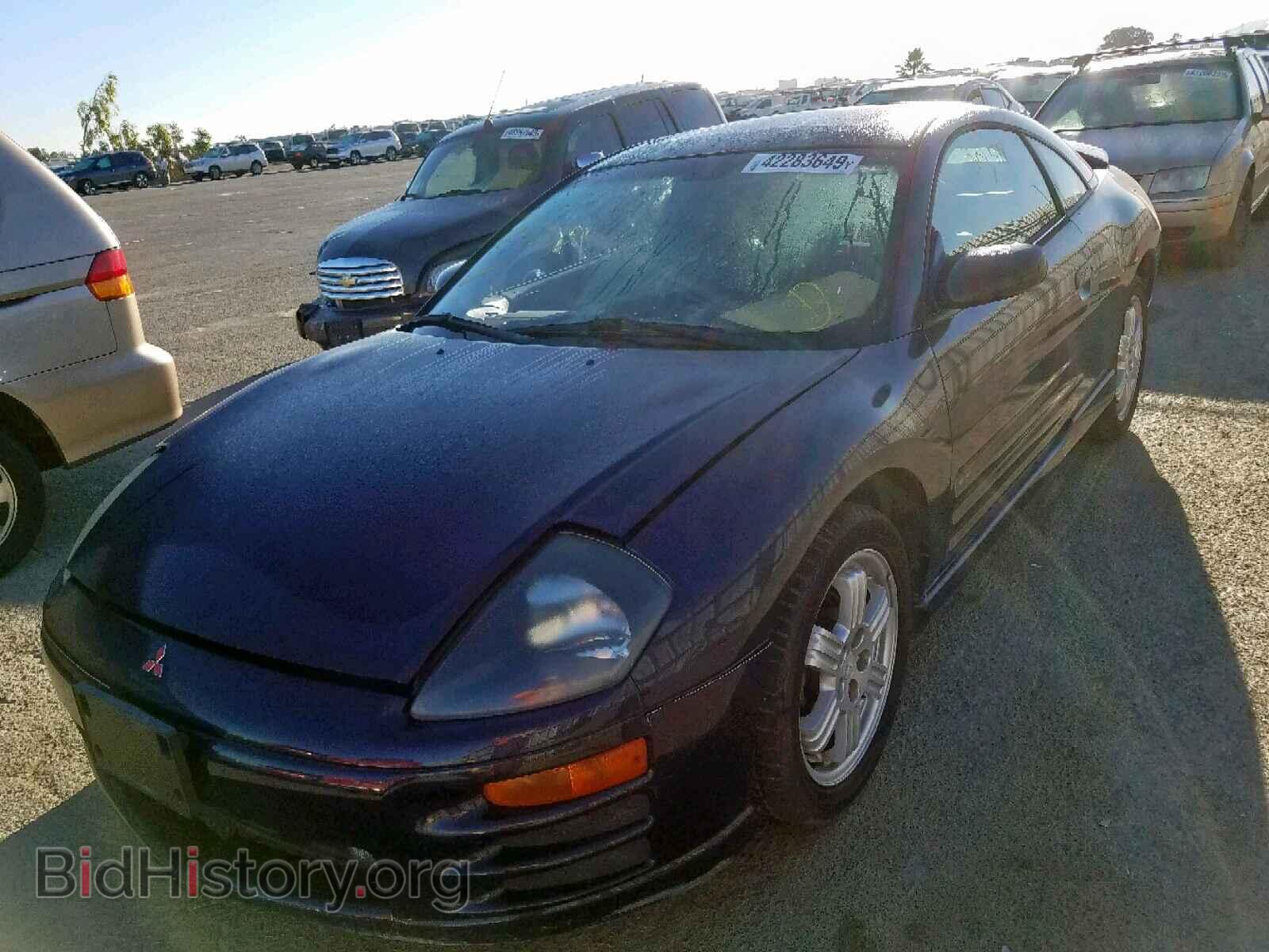 2001 MITSUBISHI ECLIPSE - VIN: 4A3AC54H81E031197 - Фото 2