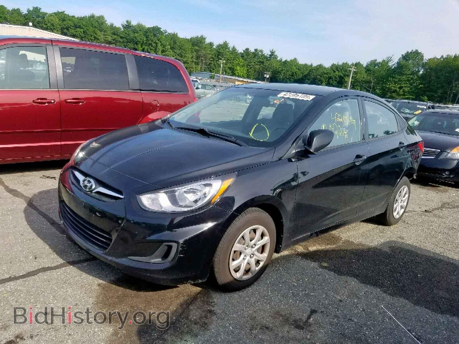 2013 HYUNDAI ACCENT - VIN: KMHCT4AE3DU449625 - Фото 2