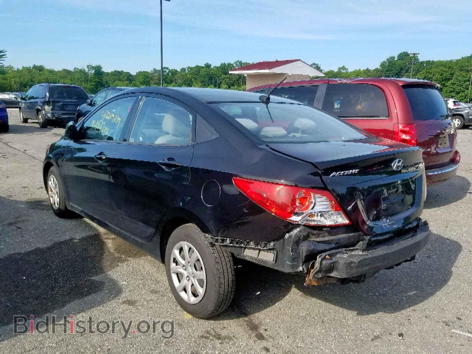 2013 HYUNDAI ACCENT - VIN: KMHCT4AE3DU449625 - Фото 3