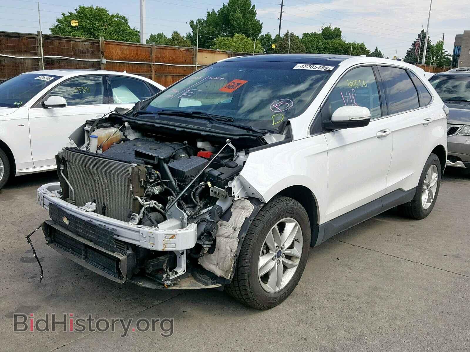 2015 FORD EDGE SEL - VIN: 2FMTK4J91FBC18690 - Photo 2