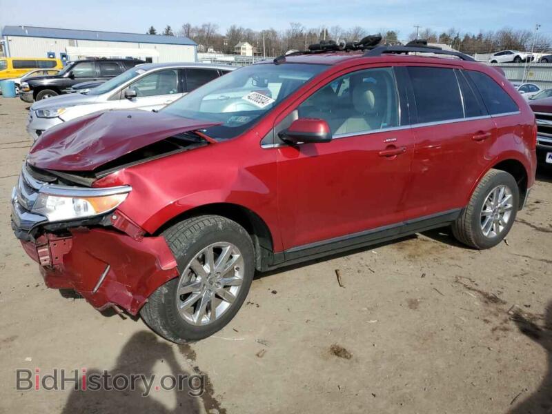 2014 Ford EDGE Limited (VIN 2FMDK3KC4EBA14134) — photo 1 of 12, Copart, damage: front end
