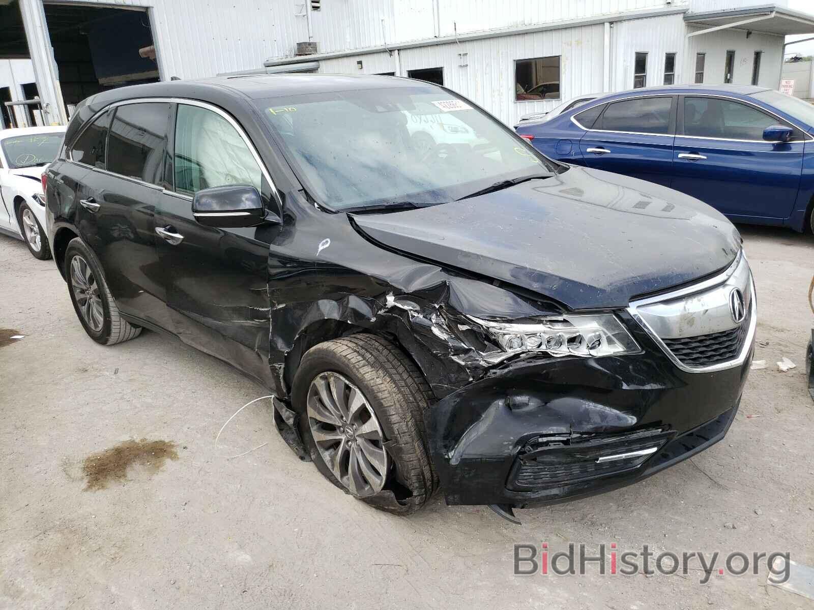 Photo 5FRYD4H41EB008346 - ACURA MDX 2014