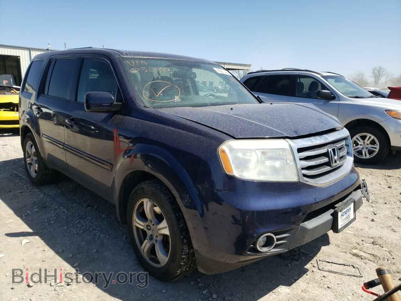 Photo 5FNYF4H62DB052593 - HONDA PILOT 2013