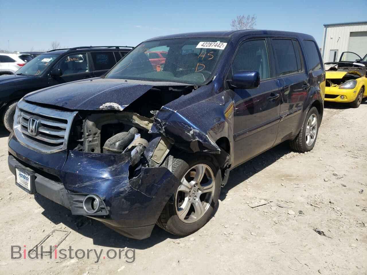 2013 HONDA PILOT - VIN: 5FNYF4H62DB052593 - Фото 2