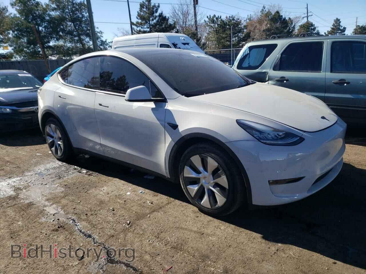 2022 TESLA MODEL Y - VIN: 7SAYGDEE6NF391287 - Фото 4