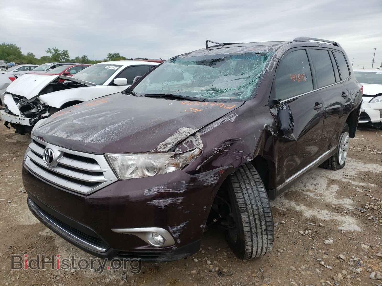 2012 TOYOTA HIGHLANDER - VIN: 5TDZK3EH0CS079818 - Фото 2
