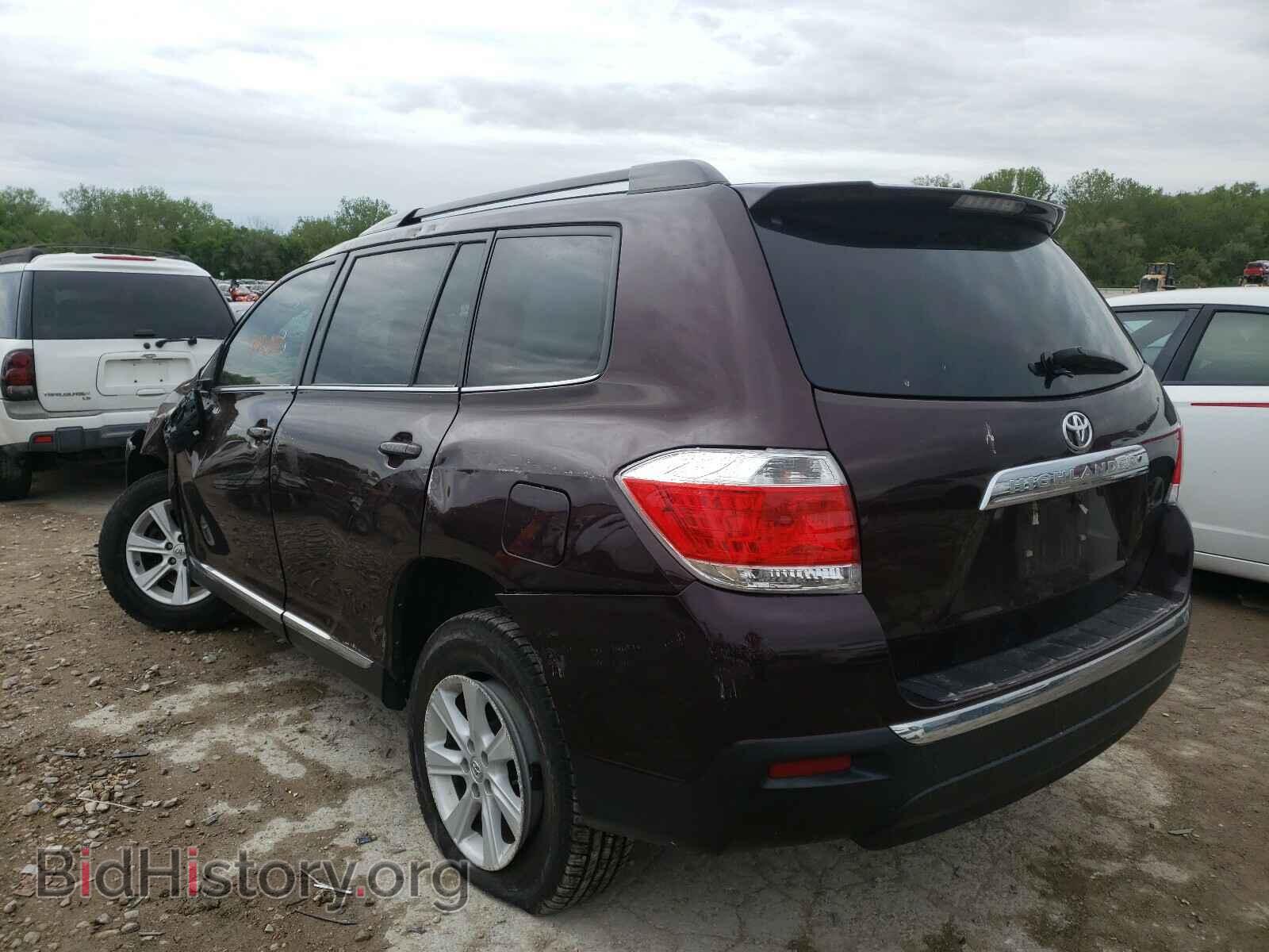 2012 TOYOTA HIGHLANDER - VIN: 5TDZK3EH0CS079818 - Фото 3