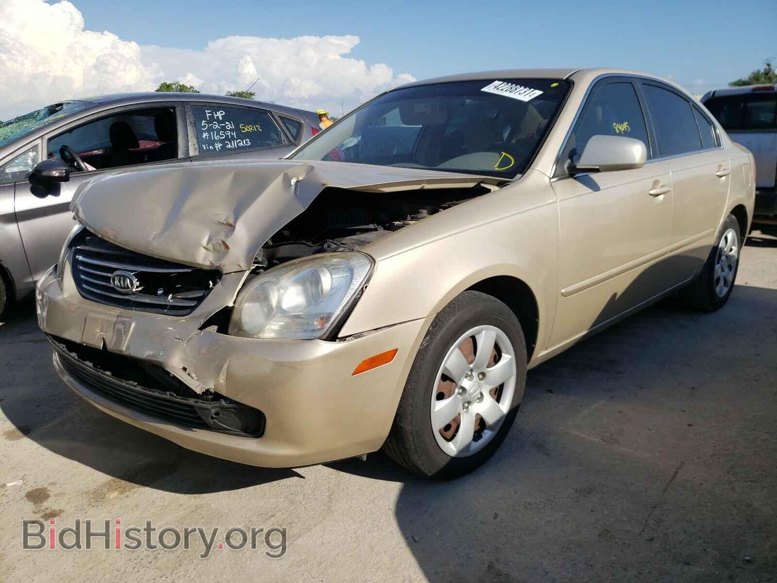 2007 KIA OPTIMA - VIN: KNAGE123275158024 - Фото 2