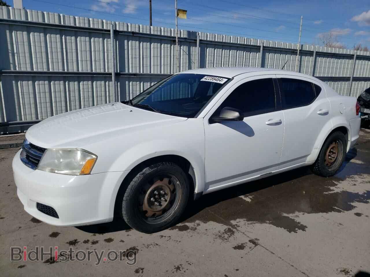 Photo 1C3CDZAB0CN111049 - DODGE AVENGER 2012