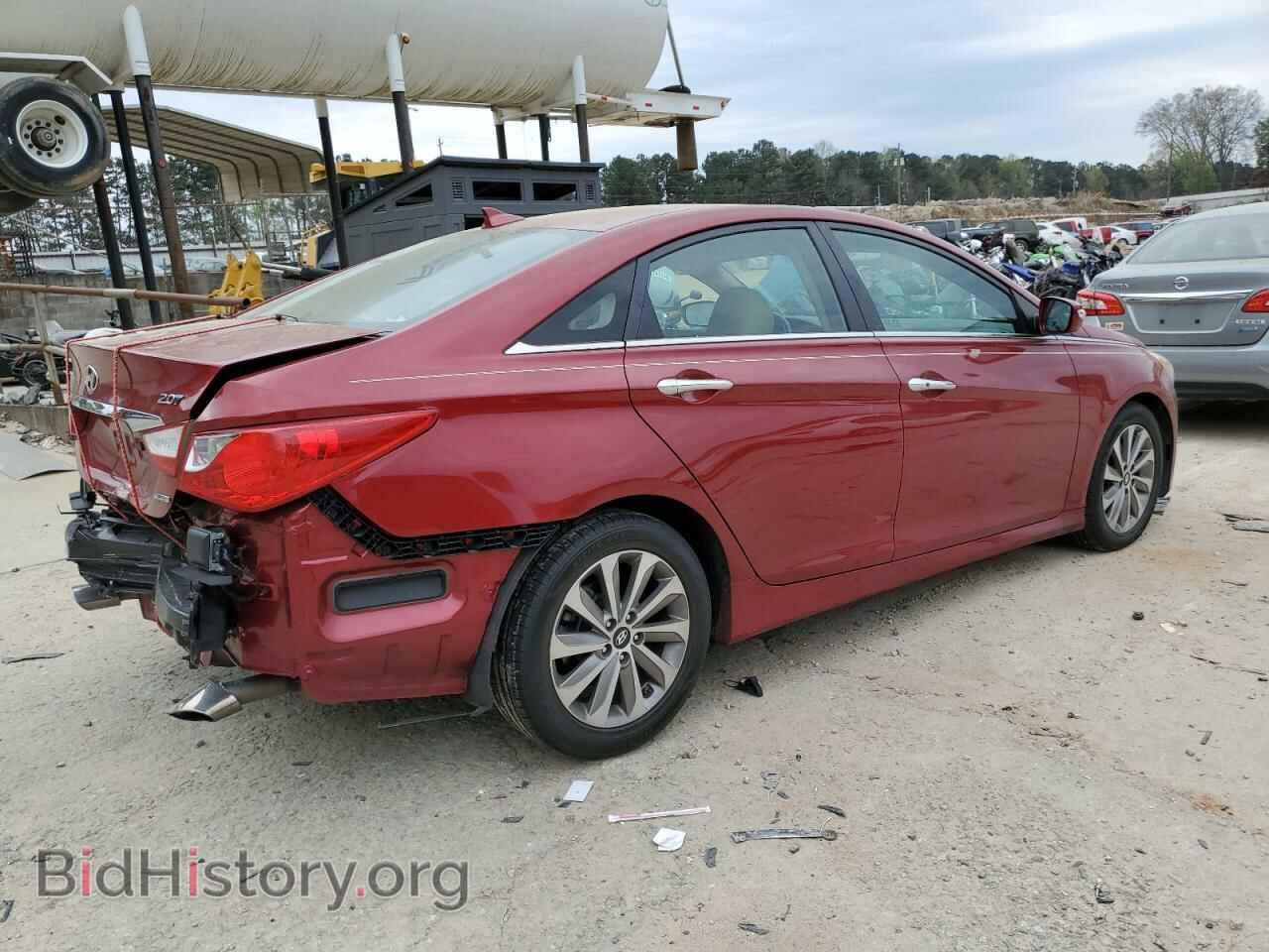 2014 HYUNDAI SONATA - VIN: 5NPEC4ABXEH887671 - Фото 3