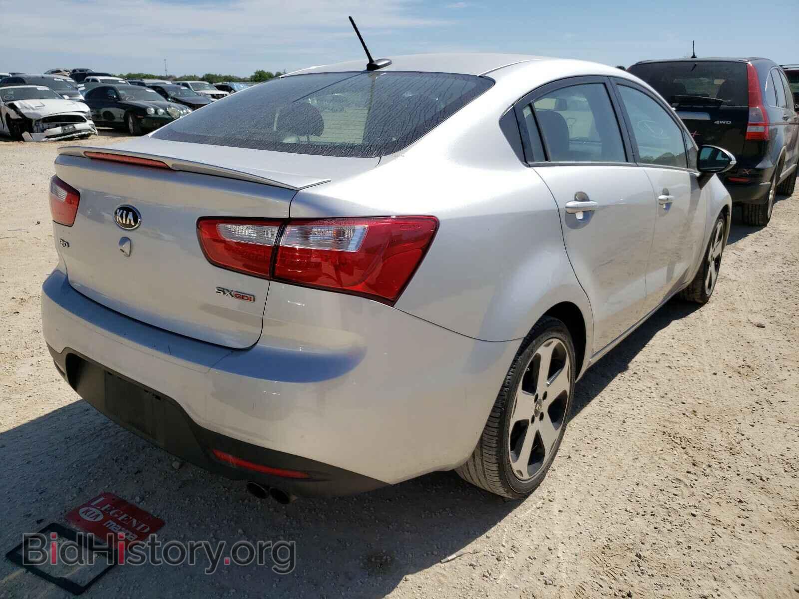 2013 KIA RIO - VIN: KNADN4A3XD6235234 - Фото 4