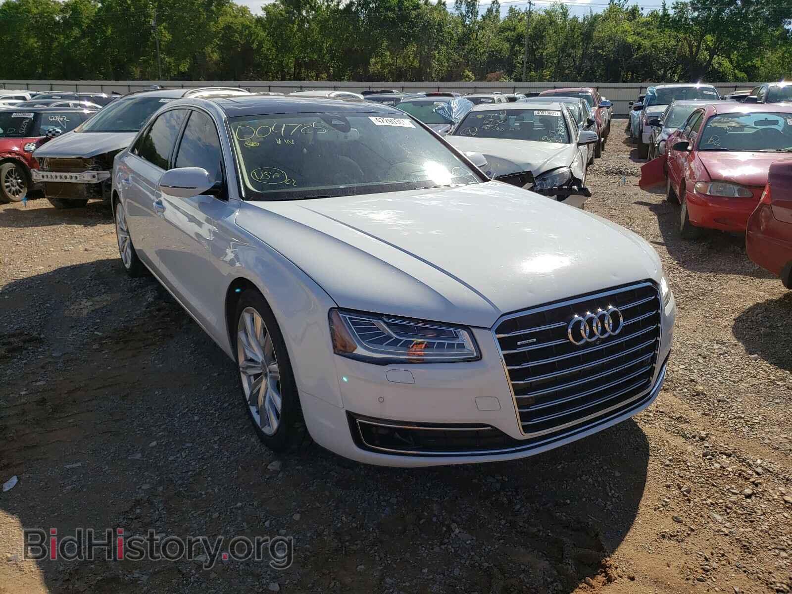Photo WAU34AFD2GN004725 - AUDI A8 2016