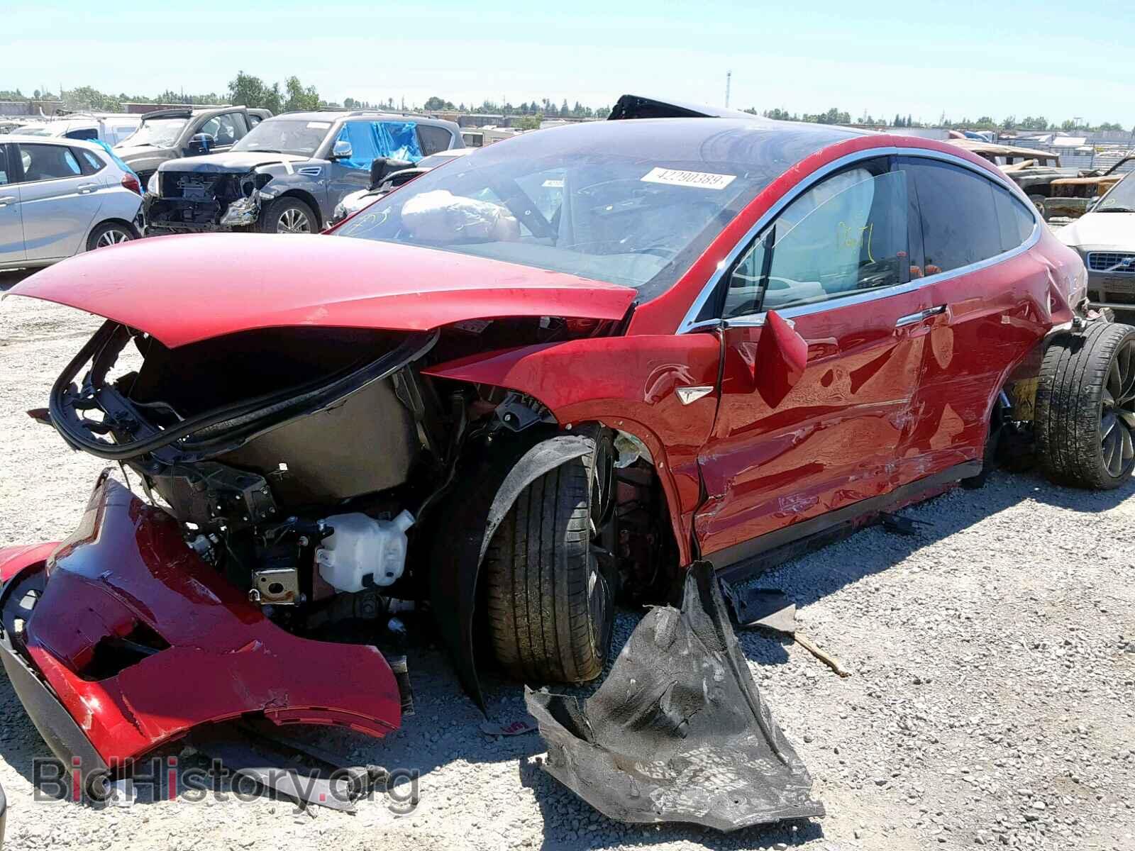 2016 TESLA MODEL X - VIN: 5YJXCBE47GF001431 - Photo 2