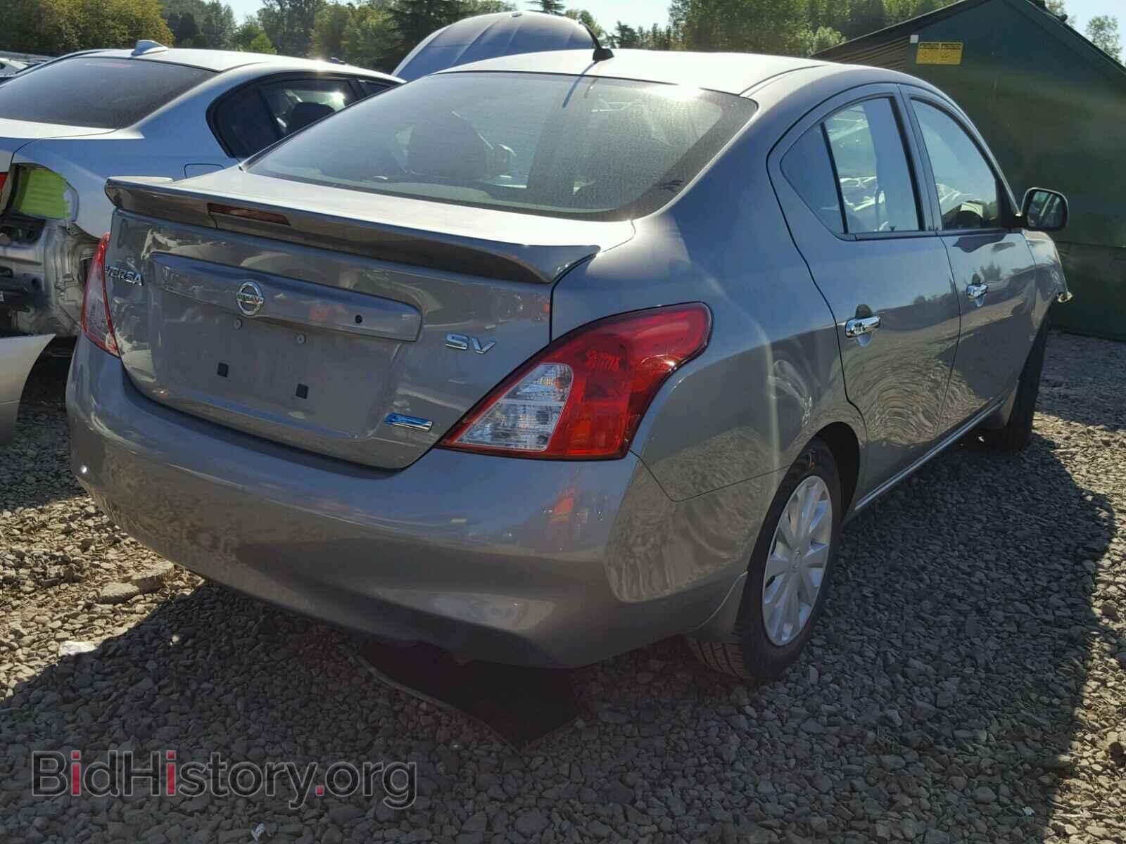 2014 NISSAN VERSA - VIN: 3N1CN7AP6EK453786 - Фото 4