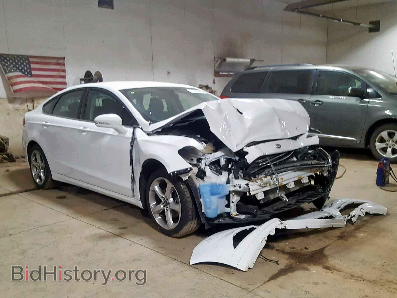 Фотография 3FA6P0T94GR248252 - FORD FUSION SE 2016
