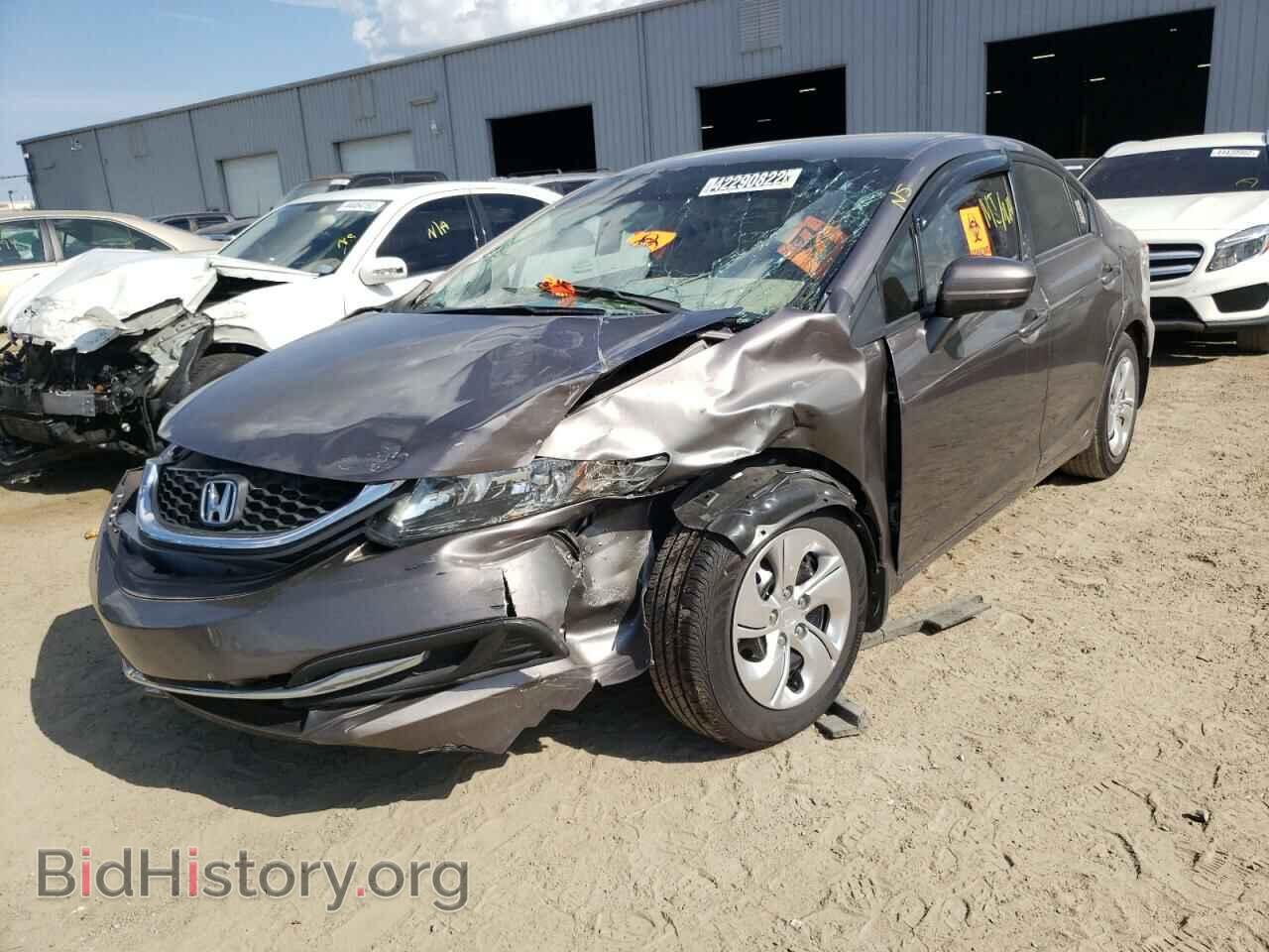 2014 HONDA CIVIC - VIN: 19XFB2F55EE055125 - Фото 2