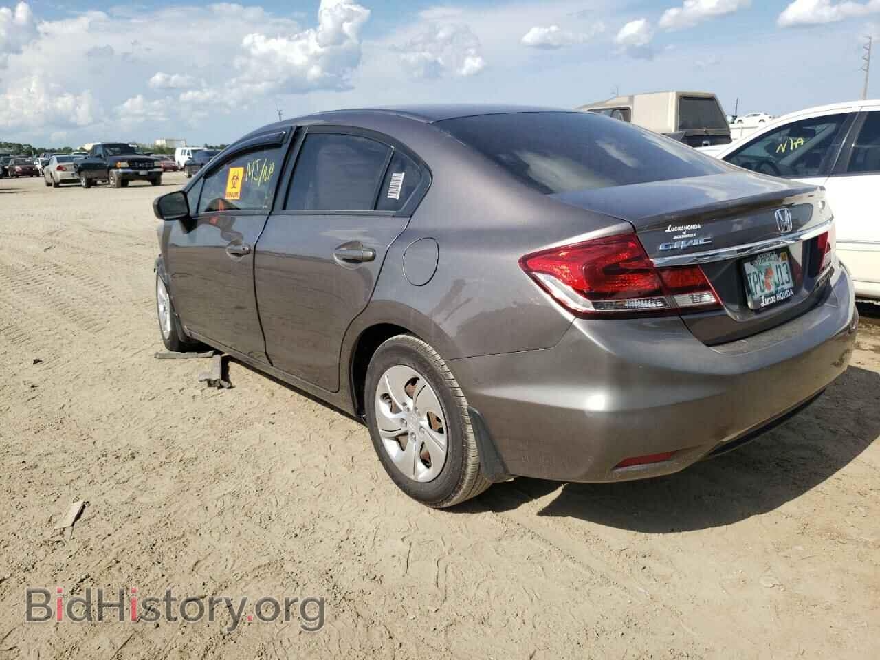 2014 HONDA CIVIC - VIN: 19XFB2F55EE055125 - Фото 3