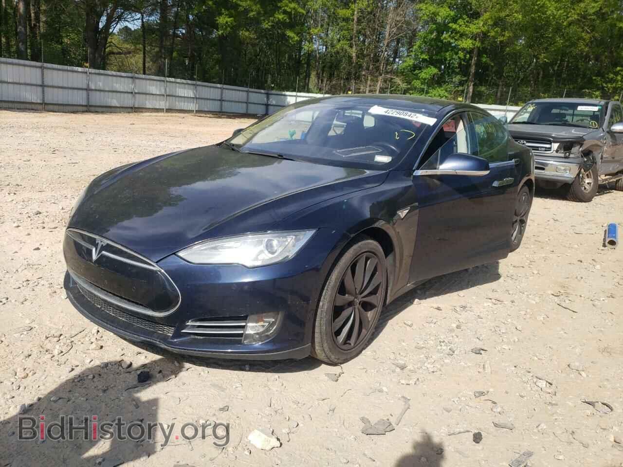 2014 TESLA MODEL S - VIN: 5YJSA1H12EFP31739 - Photo 2