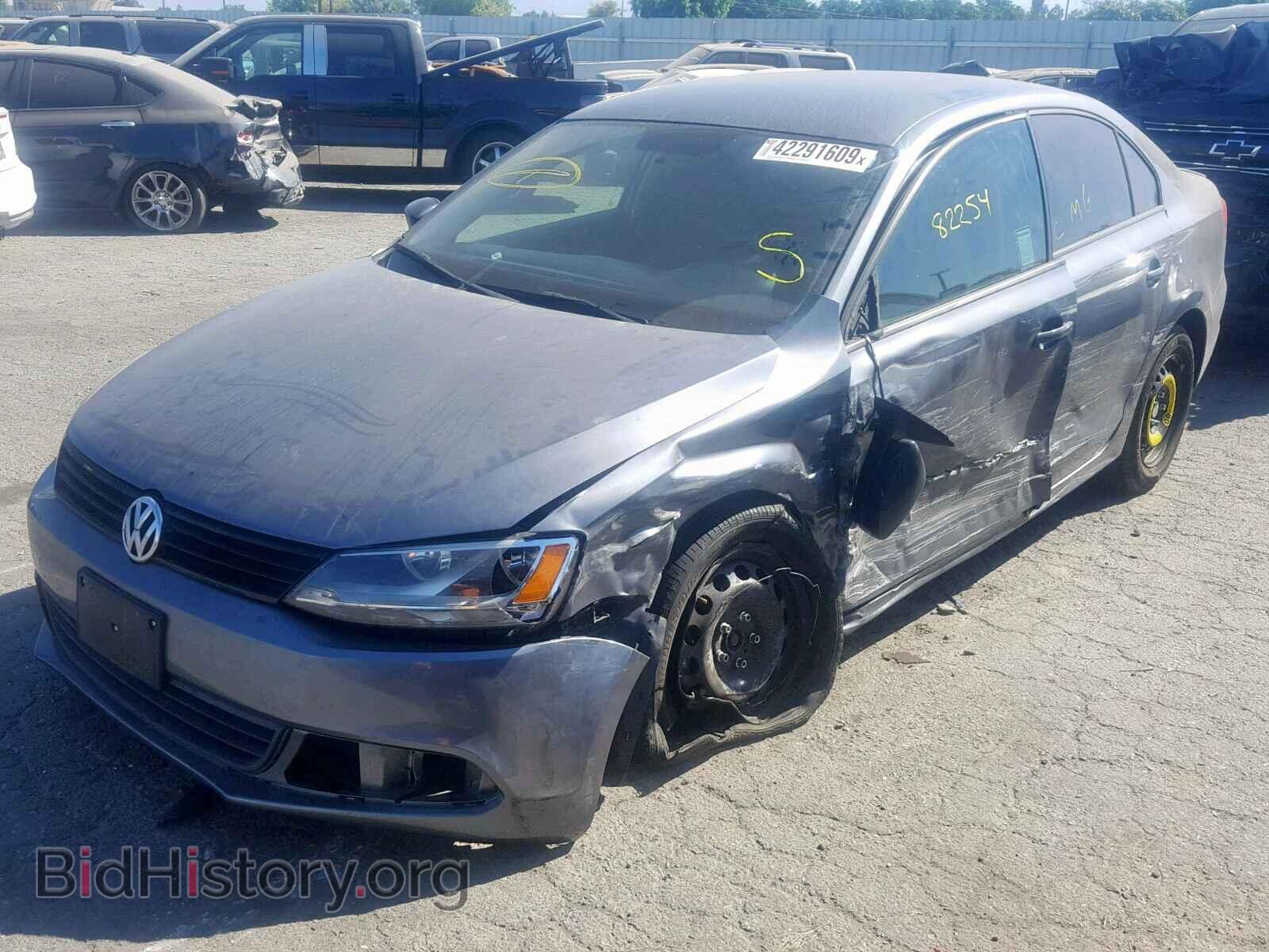 2014 VOLKSWAGEN JETTA - VIN: 3VW2K7AJ5EM291695 - Фото 2