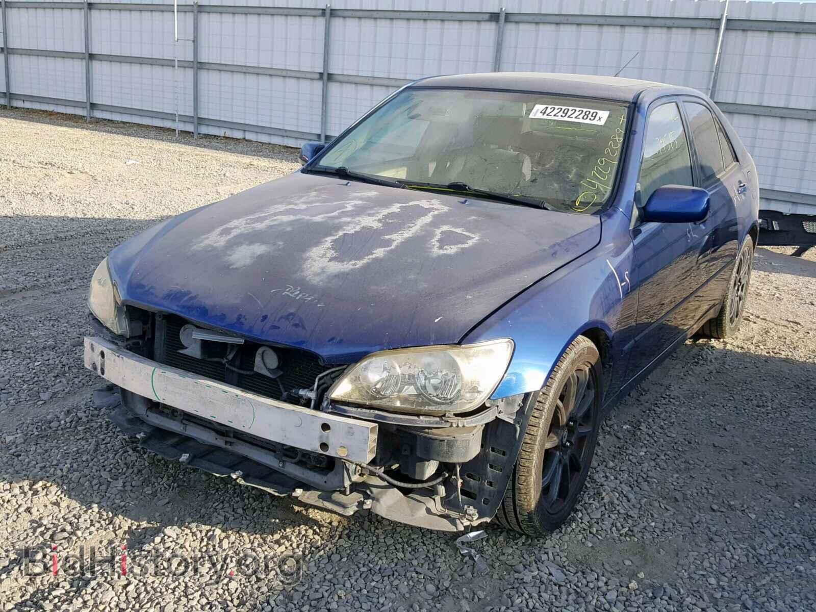 2001 LEXUS IS - VIN: JTHBD182110021514 - Фото 2