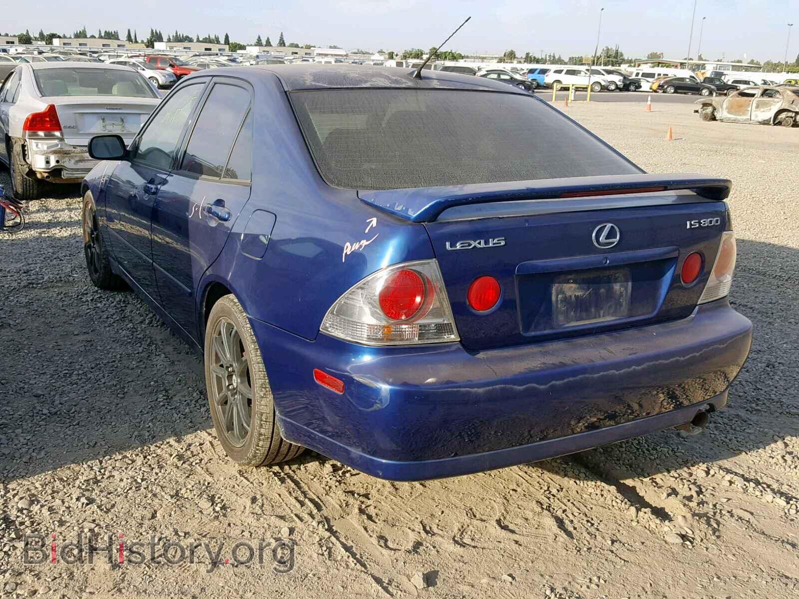 2001 LEXUS IS - VIN: JTHBD182110021514 - Фото 3