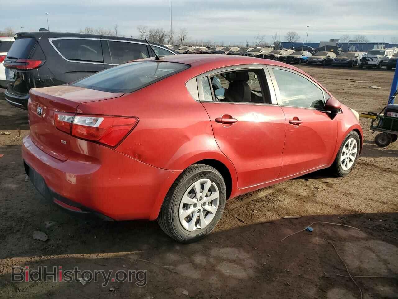 2014 KIA RIO - VIN: KNADM4A34E6371749 - Фото 3