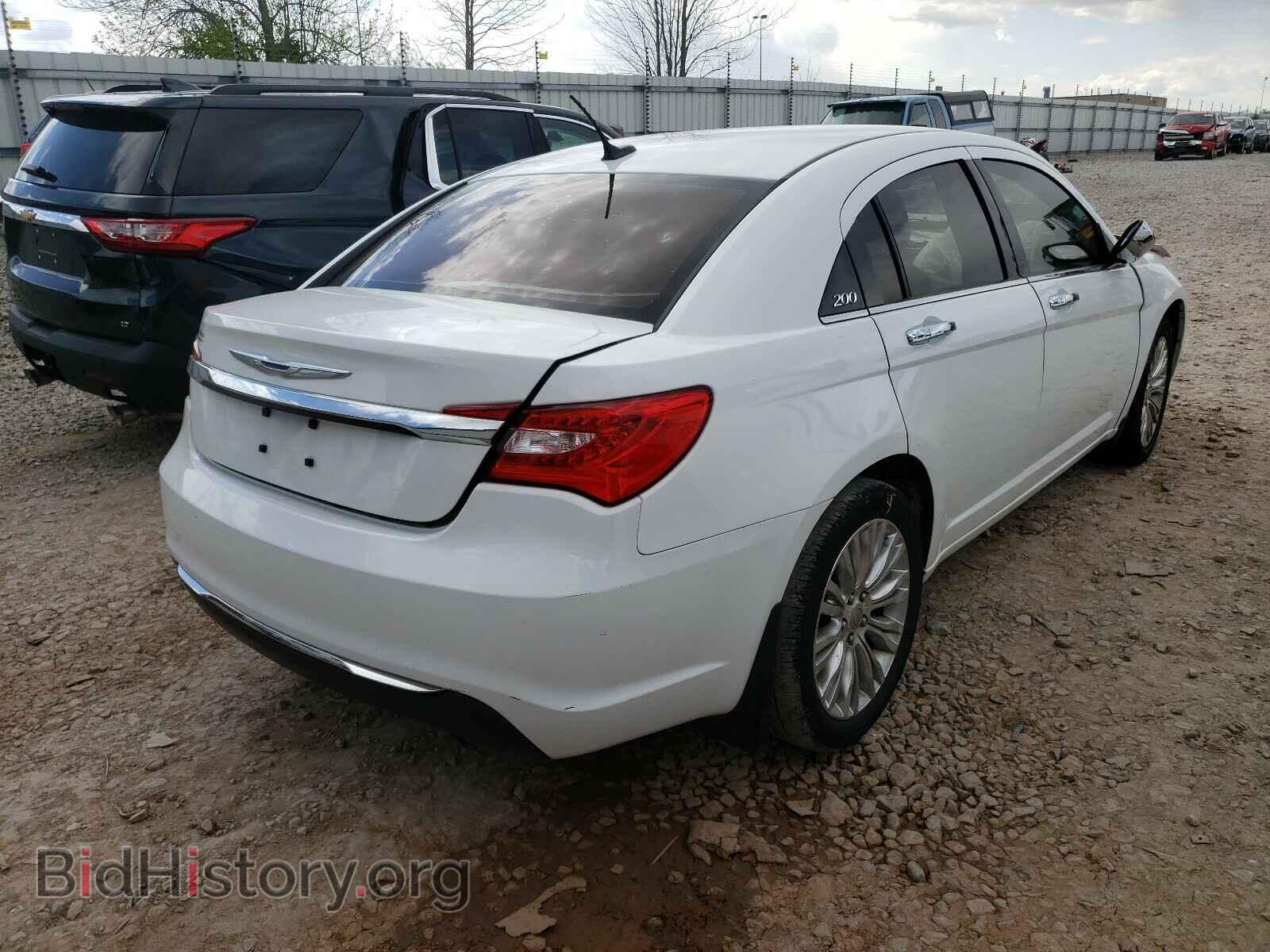 2012 CHRYSLER 200 - VIN: 1C3CCBCB1CN258052 - Фото 4