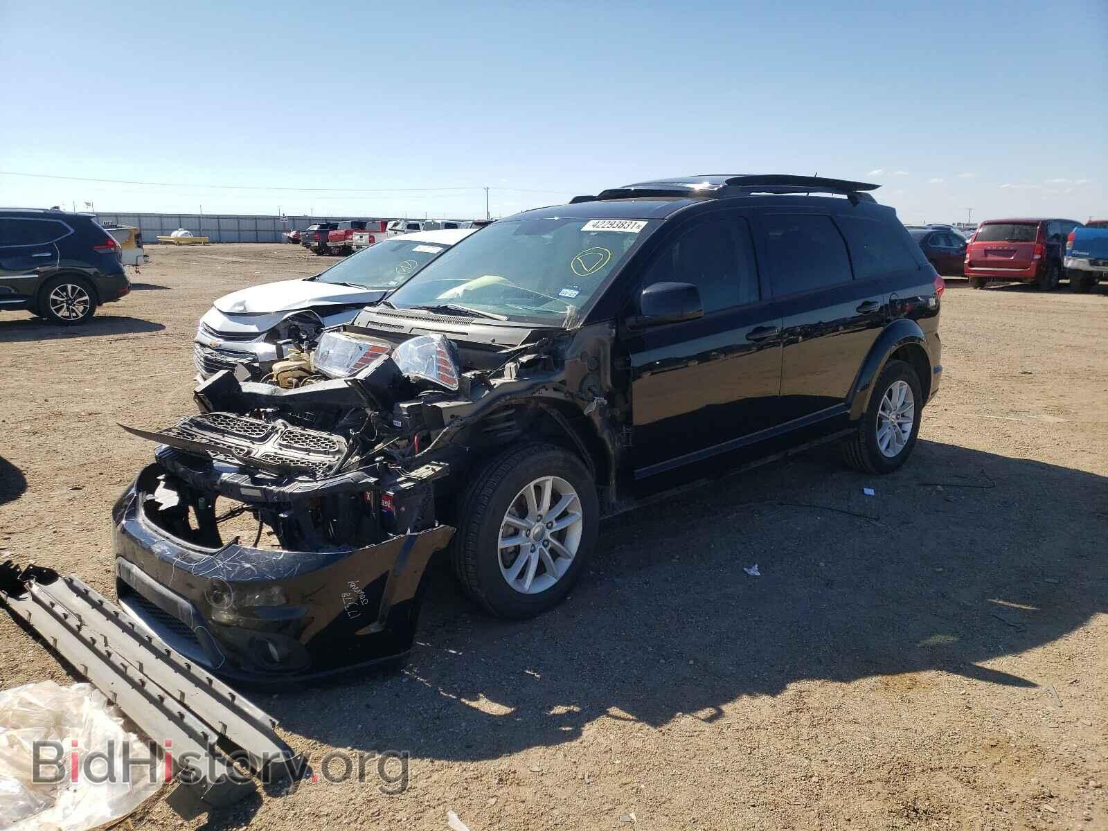 2016 DODGE JOURNEY - VIN: 3C4PDCBB2GT132225 - Фото 2