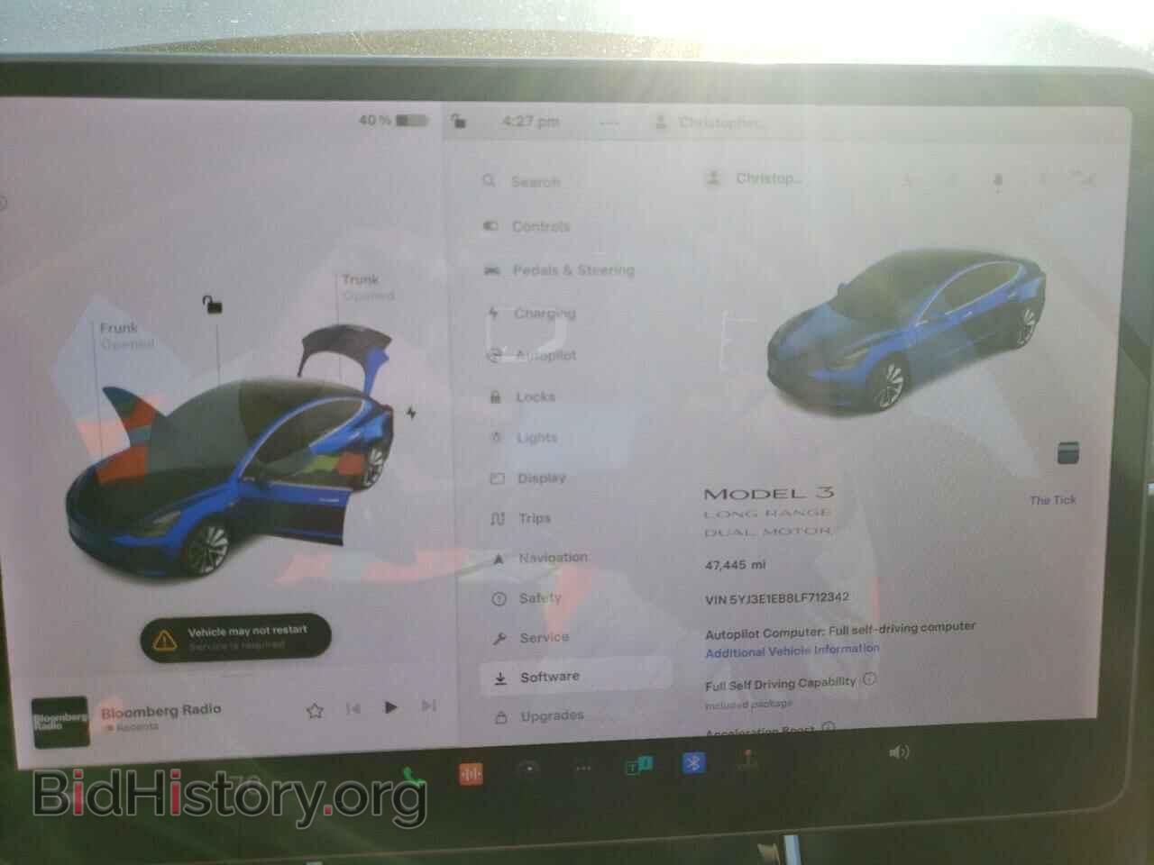 2020 TESLA MODEL 3 - VIN: 5YJ3E1EB8LF712342 - Фото 9