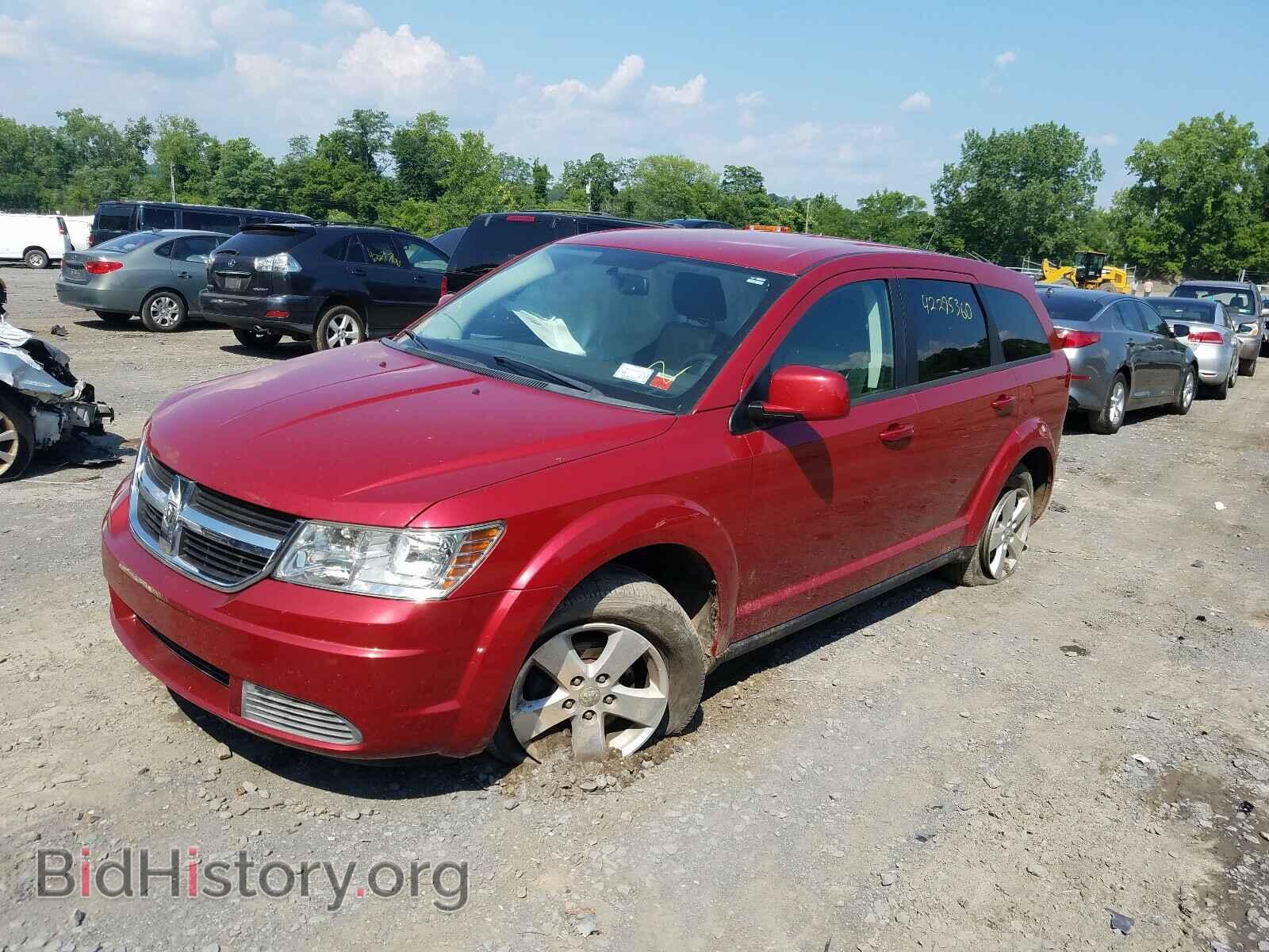 2009 DODGE JOURNEY - VIN: 3D4GG57VX9T604215 - Фото 2