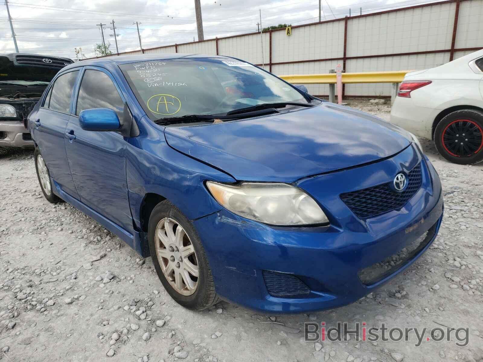 Photo 1NXBU40EX9Z141126 - TOYOTA COROLLA 2009