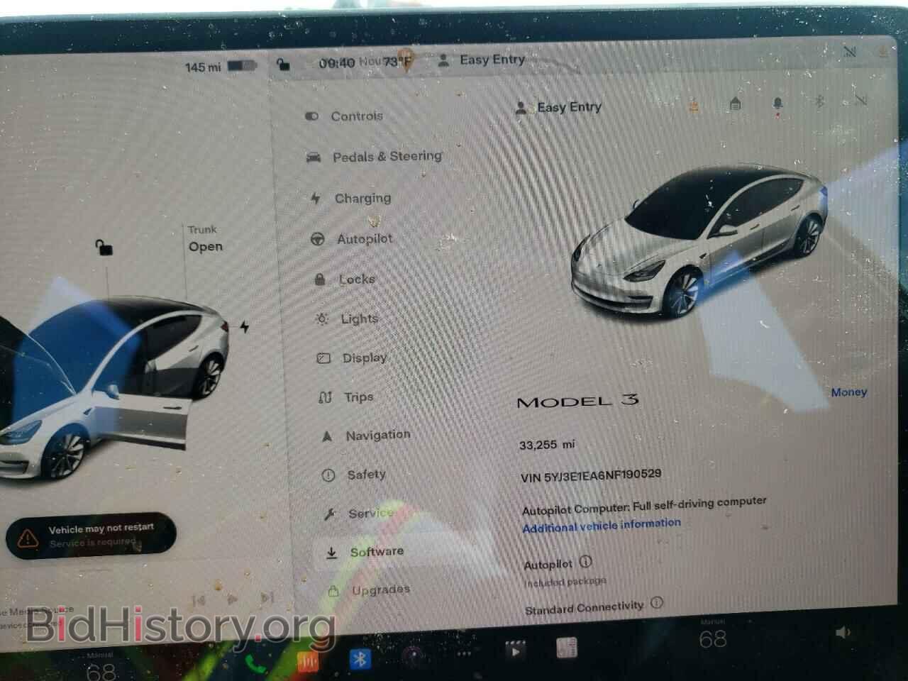 2022 TESLA MODEL 3 - VIN: 5YJ3E1EA6NF190529 - Фото 9