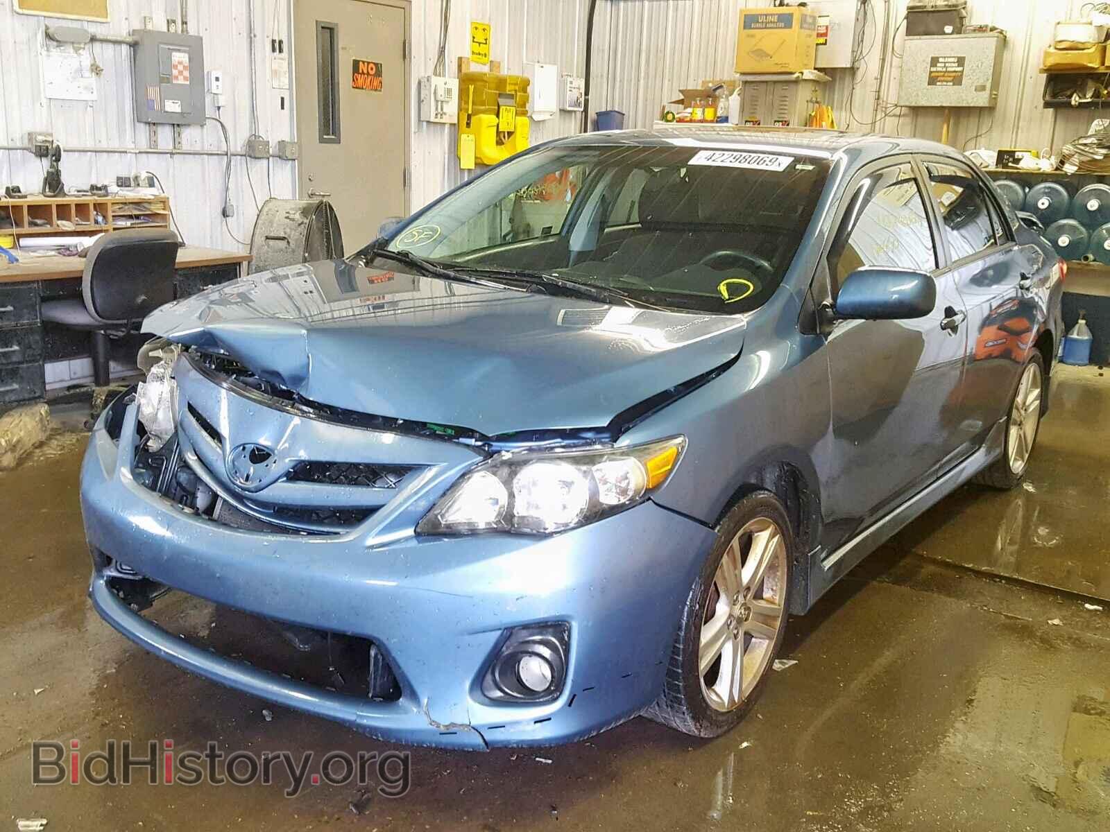 2013 TOYOTA COROLLA BA - VIN: 5YFBU4EE2DP107135 - Фото 2