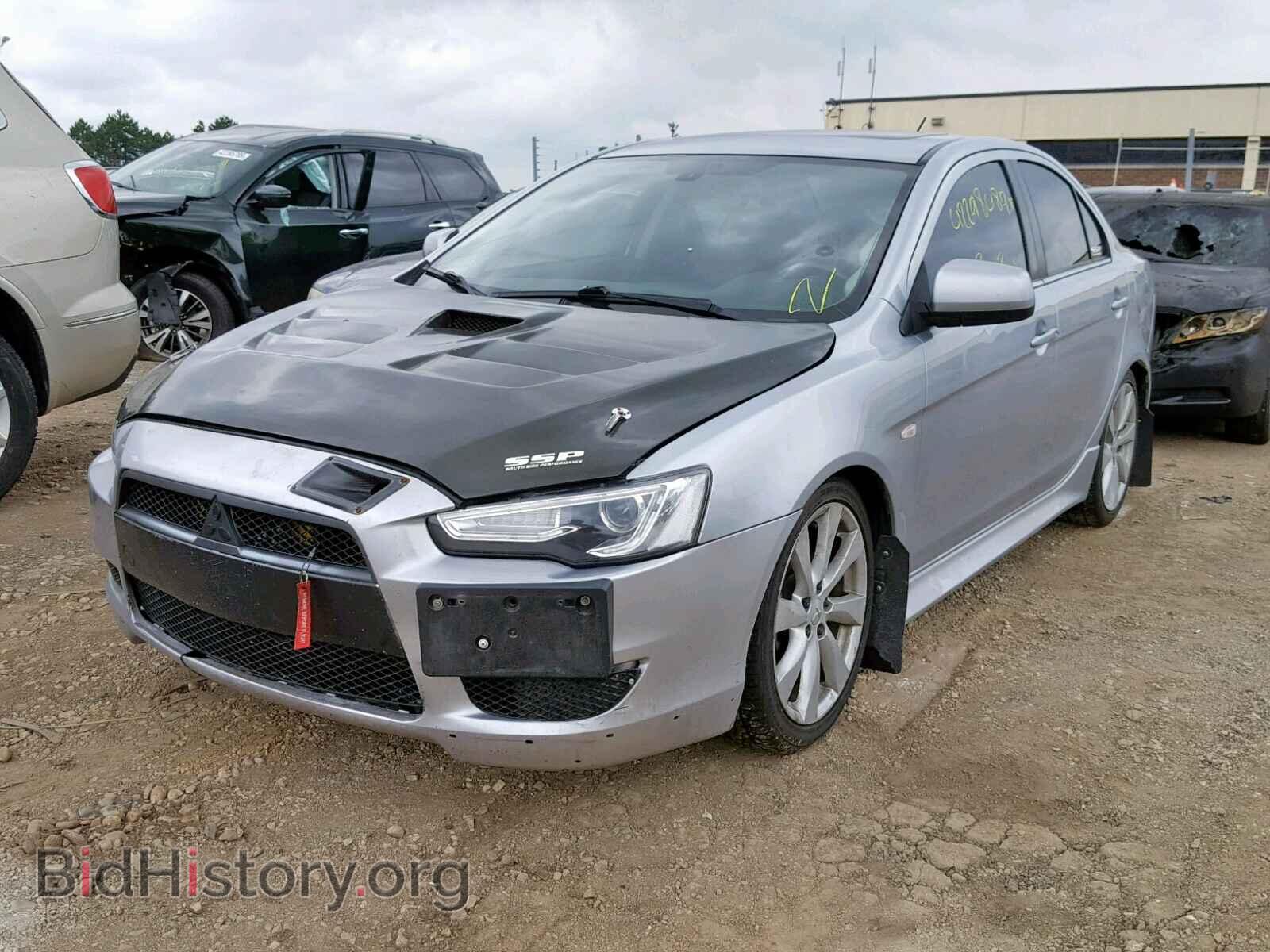 2013 MITSUBISHI LANCER - VIN: JA32V6FV8DU009803 - Фото 2