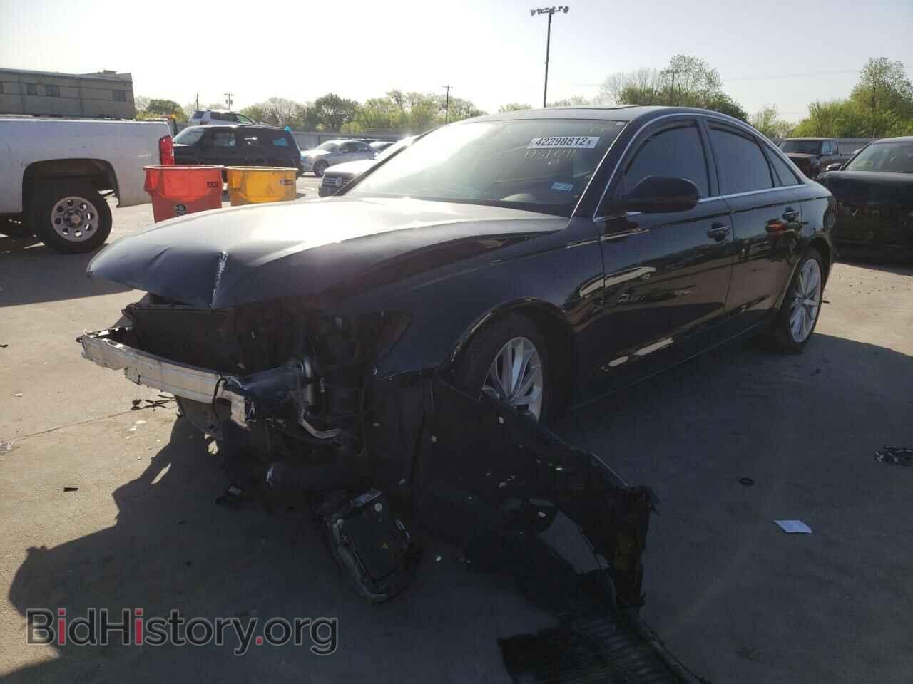 2013 AUDI A6 - VIN: WAUGFAFC1DN031011 - Фото 2