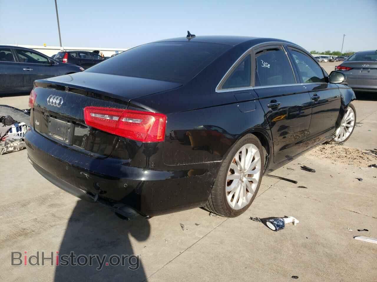 2013 AUDI A6 - VIN: WAUGFAFC1DN031011 - Фото 4